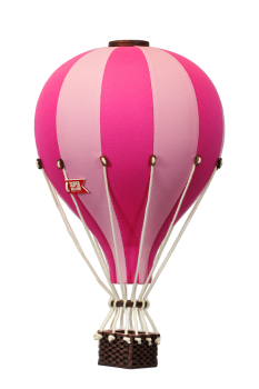 Deko Heißluftballon pink / hellrosa - SuperBalloon