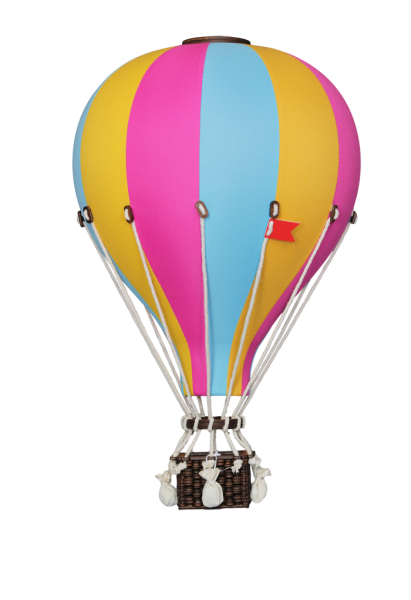 Deko Heißluftballon rainbow2 - SuperBalloon